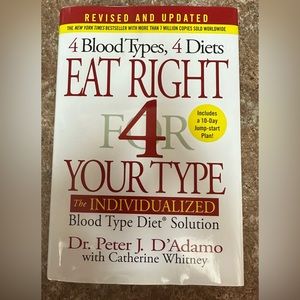 Eat Right 4 Your Type - Blood type diet - Hardcover